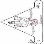 Manualidades - Banderita - Boda