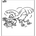 Temas - Bebé - cigüeña
