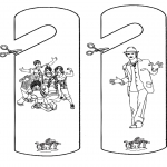 Manualidades - Colgante para Puerta de High School Musical