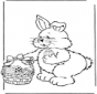 Conejo de Pascua con huevos 2