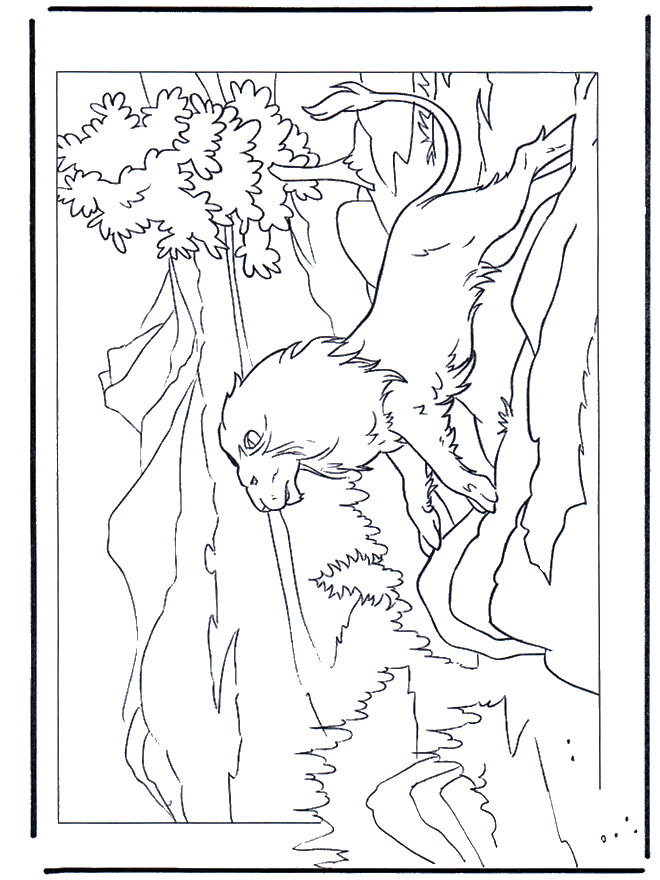 sabertooth cat coloring pages - photo #19