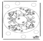 Mandala de caballo