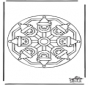 Mandala navideño 9
