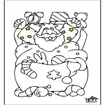 Navidad - Papá Noel - Dibujos 2