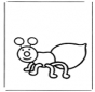 Pequeña hormiga