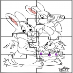 Temas - Puzzle - Conejo de Pascua