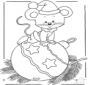 Ratón navideño