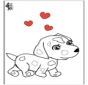 San Valentín - Perro