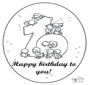 Tarjeta de cumpleaños: 10 años
