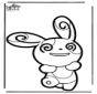 Tarjeta perforada Pokemon 5