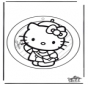 Adorno de ventana de Hello Kitty