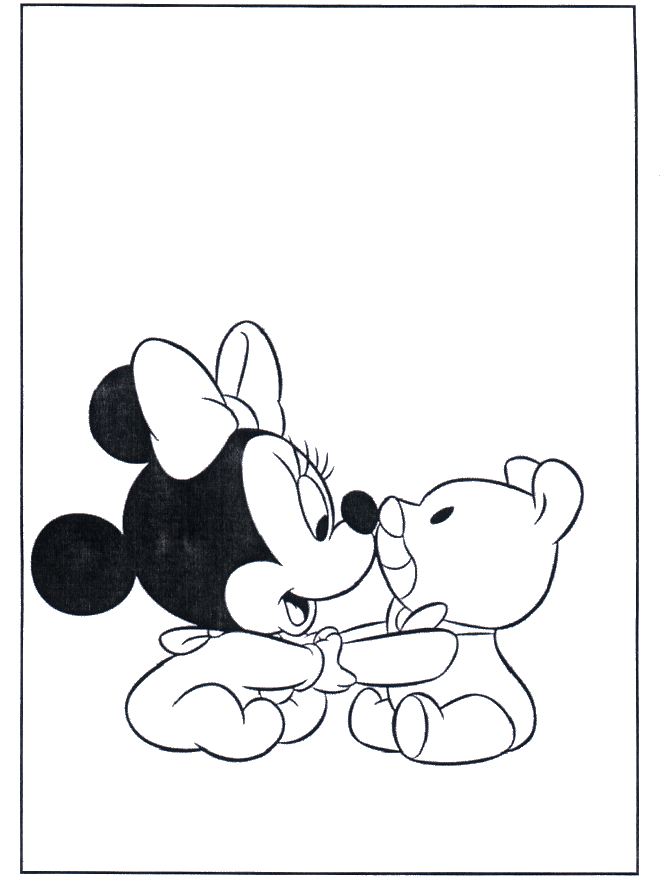 Baby Minnie - Mickey Mouse