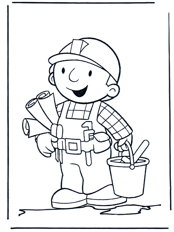 Bob con las Maquetas - Bob el constructor