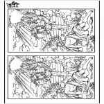 Dibujos de la Biblia - Busca las 10 diferencias - Jacob