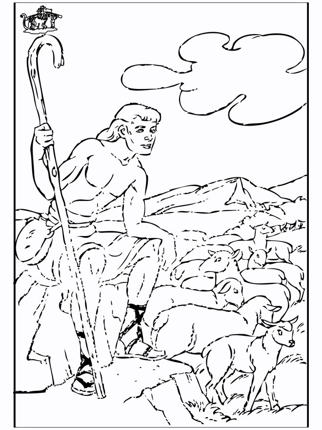 Dibujo - Abel - Antiguo Testamento