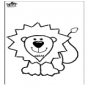 Dibujo de león