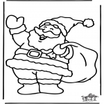 Navidad - Dibujo de Navidad para ventana  2