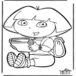 Dibujos Infantiles - Dora 12