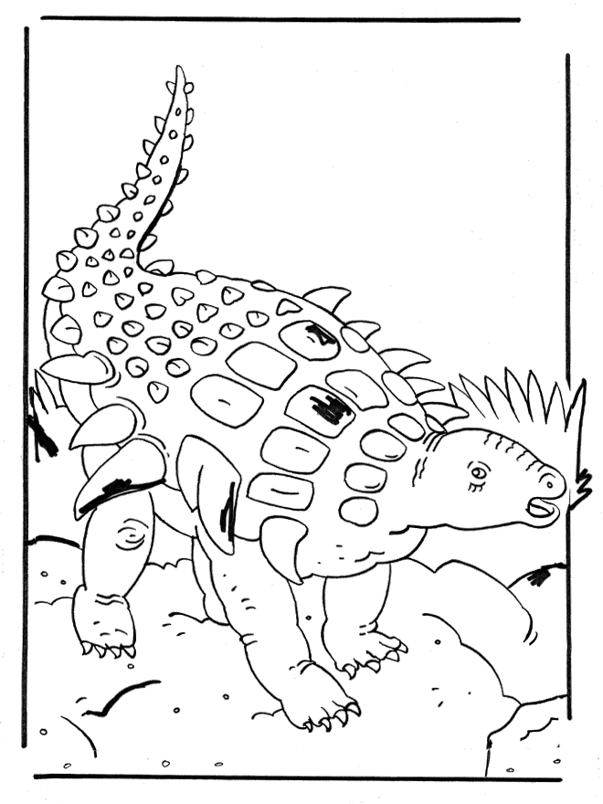 Edmontonia - Dragones y dinosaurios