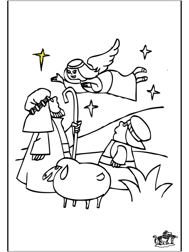 El cuento de la Navidad - pastores - El cuento de la Navidad