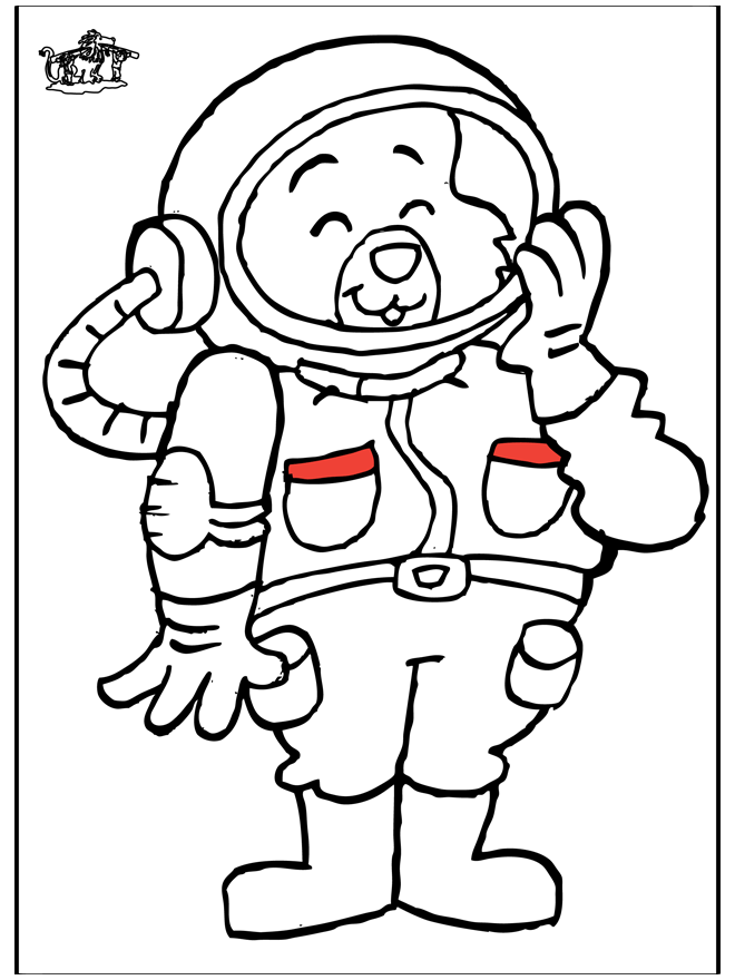 Gato astronauta - Espacio