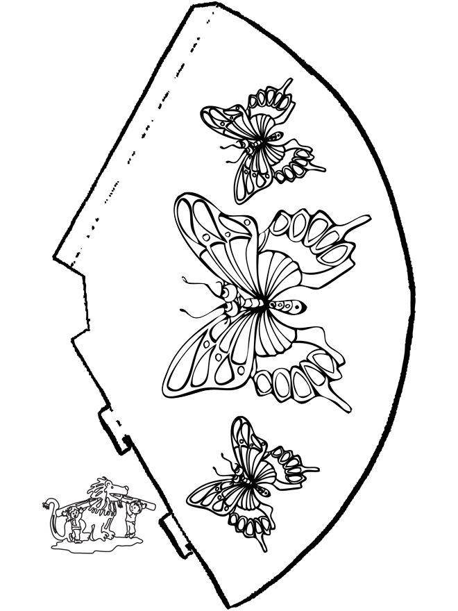 Gorro de mariposa 2 - Sombreros