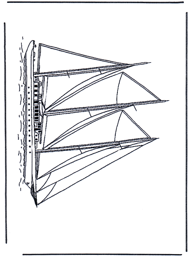 Gran barco de vela - Barcos