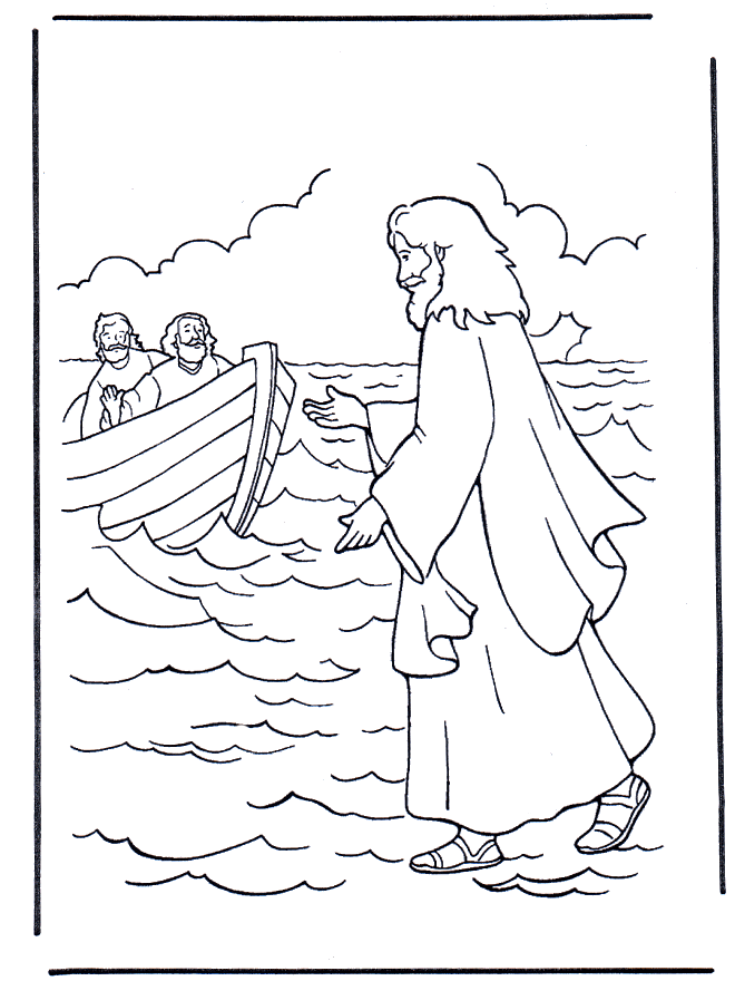 Jesús camina sobre el agua - Nuevo Testamento