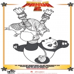 Personajes - Kung Fu Panda 2 Dibujo 4