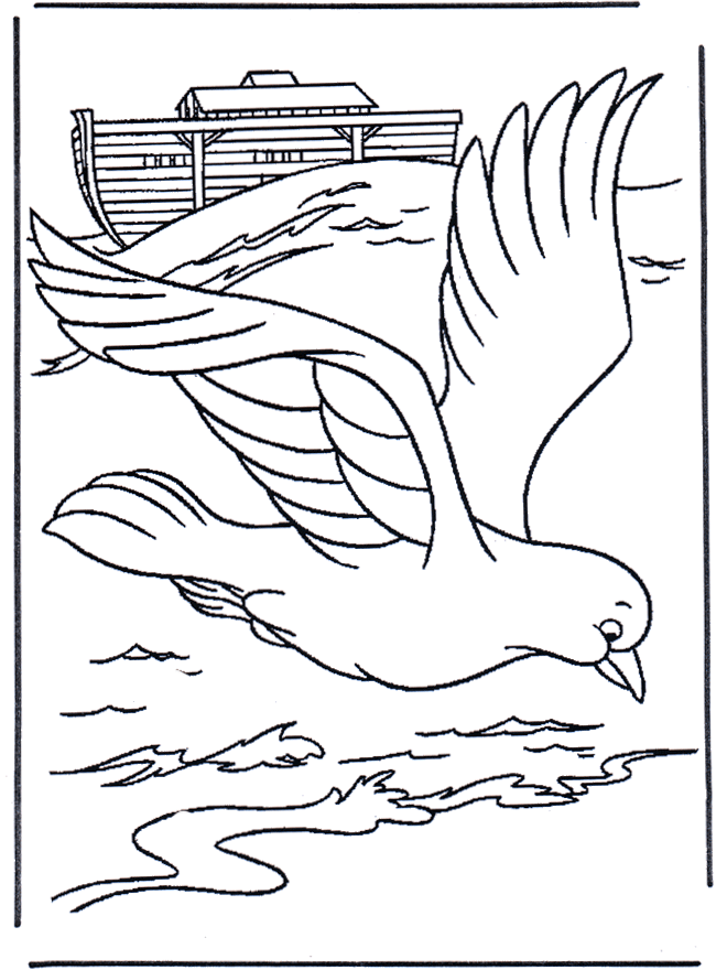 La paloma del Arca de Noé - Antiguo Testamento