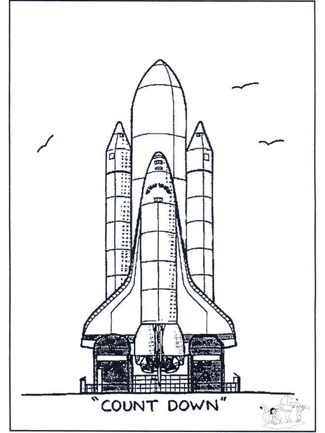Lanzamiento de cohete - Espacio