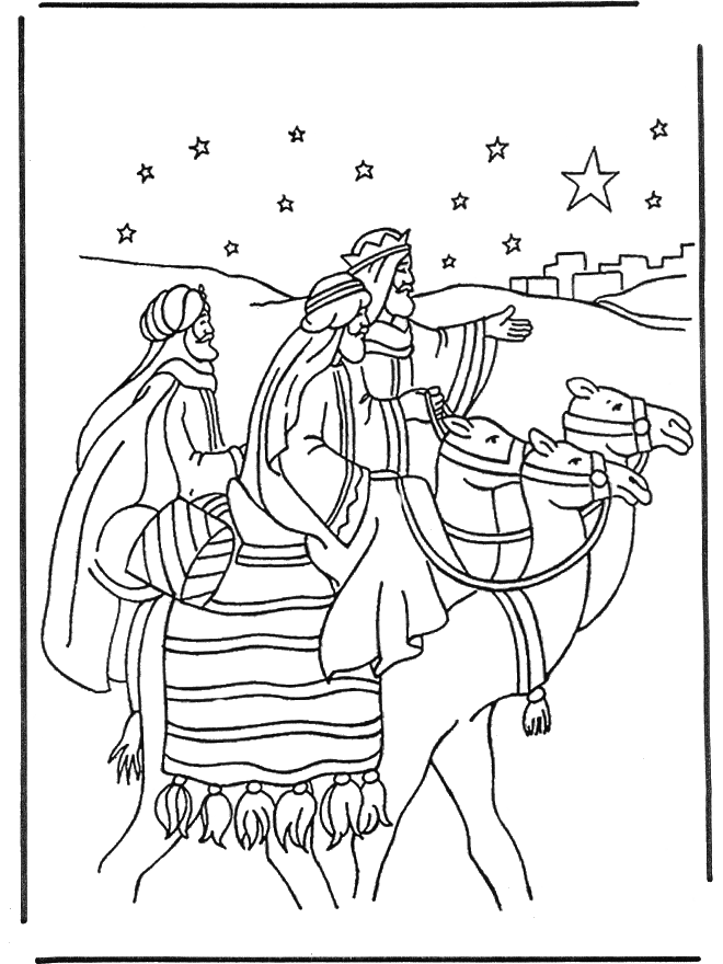 Los tres Reyes Magos 1 - Navidad