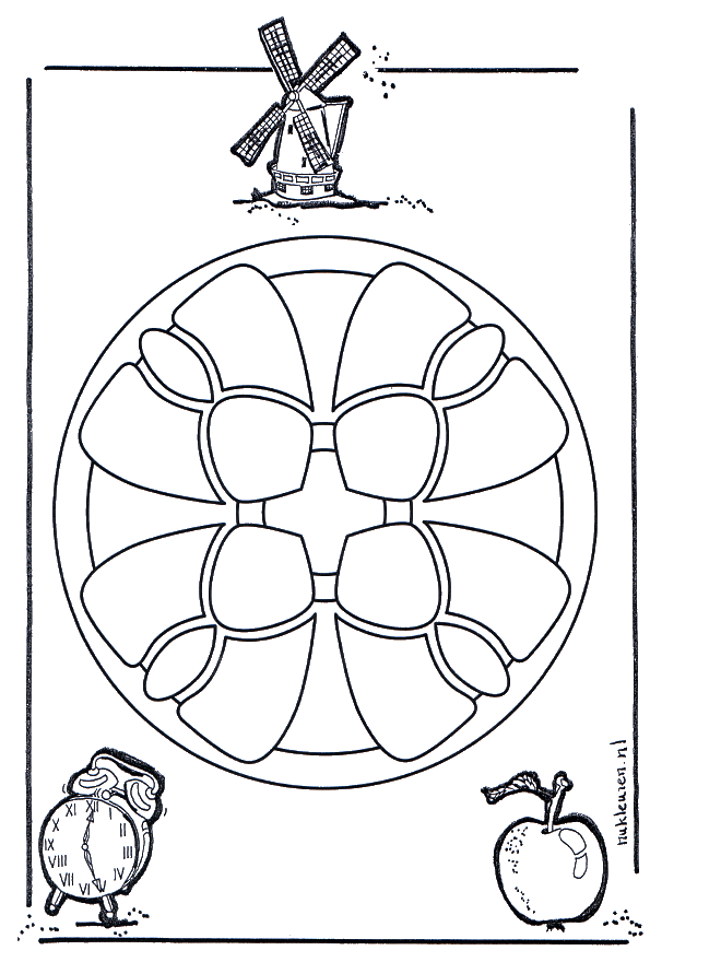 Mandala 11 - Mandalas geométricos