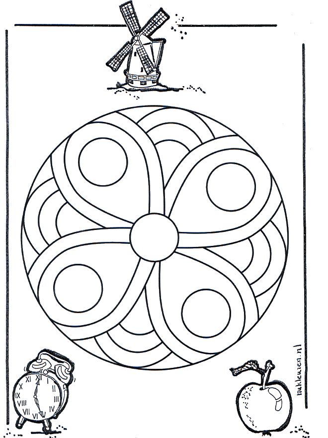 Mandala 12 - Mandalas geométricos