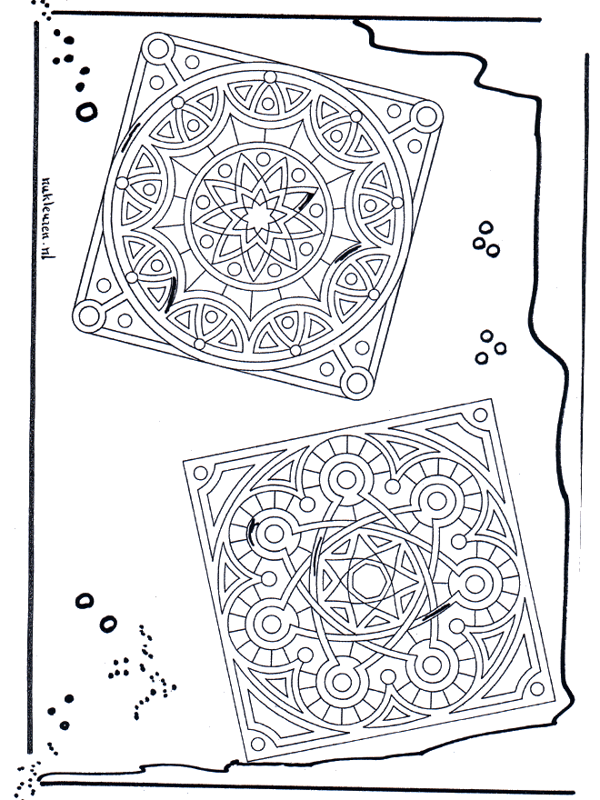 Mandala 24 - Mandalas geométricos