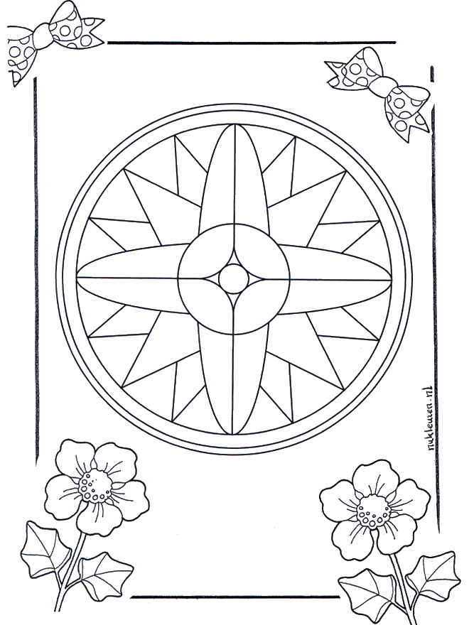 Mandala 7 - Mandalas geométricos