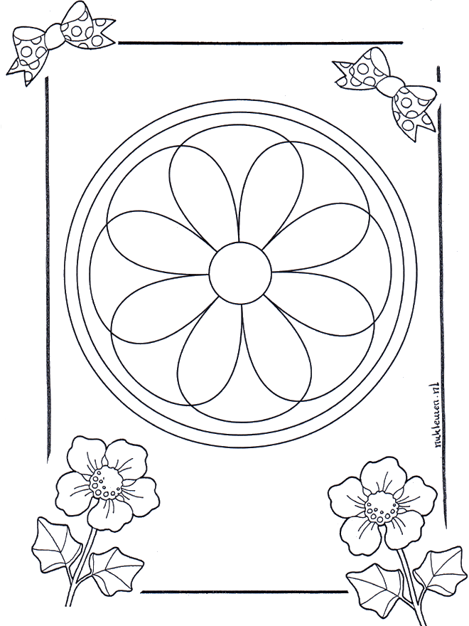 Mandala 8 - Mandalas geométricos