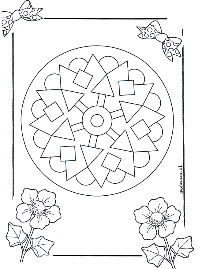 Mandala 9 - Mandalas geométricos