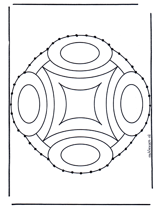 Mandala bordado 9 - Mandalas