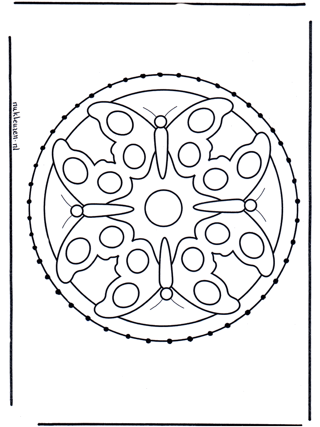 Mandala de animales - Animales