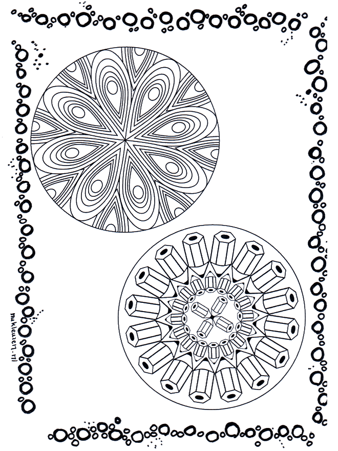 Mandala dual 1 - Mandala dual