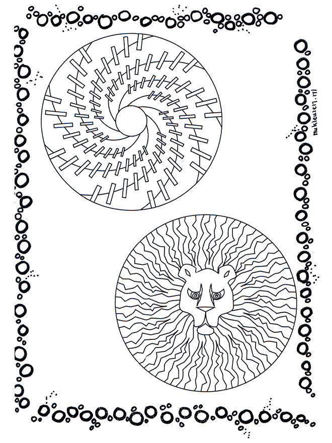 Mandala dual 7 - Mandala dual