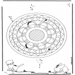 Mandalas - Mandala Geométrica Animal 1