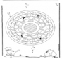 Mandala Geométrica Animal 1