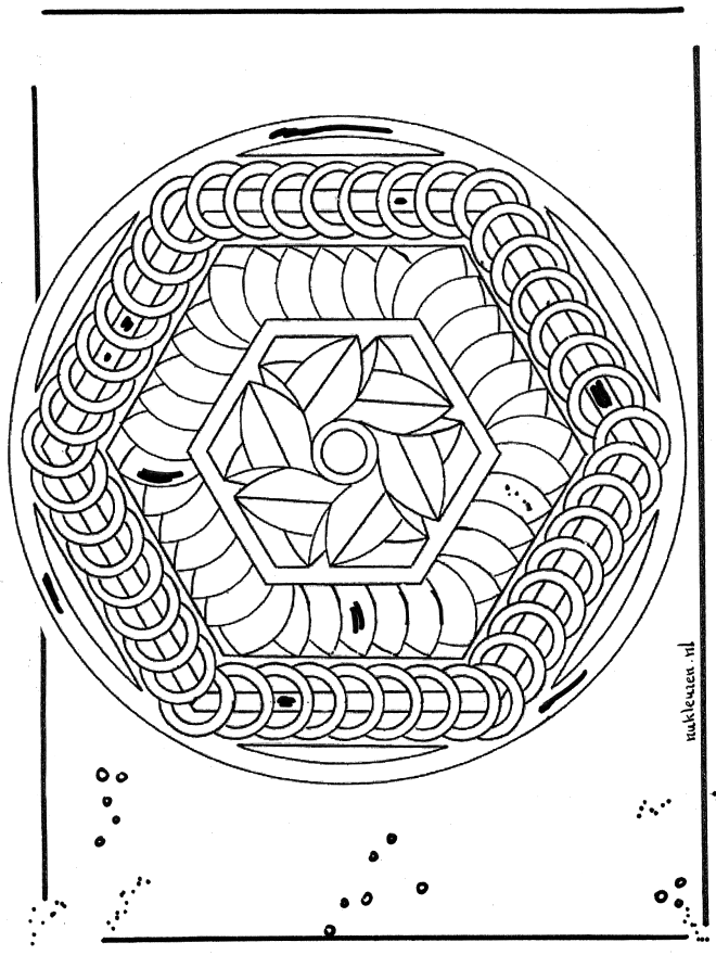 Mandala Geométrico 2 - Mandalas geométricos