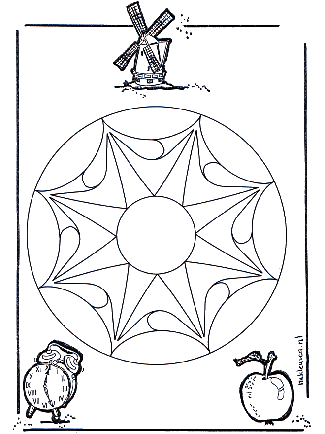 Mandala Geométrico 3 - Mandalas geométricos