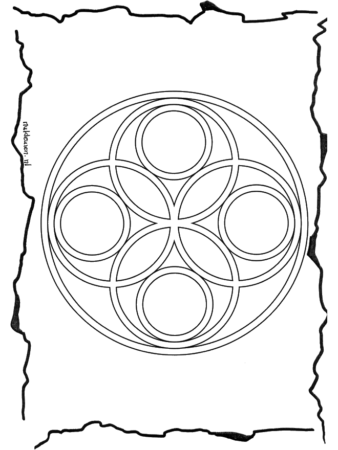 Mandala Geométrico 6 - Mandalas geométricos