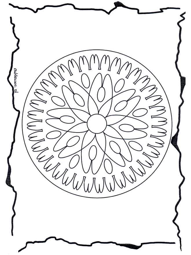 Mandala Geométrico 7 - Mandalas geométricos