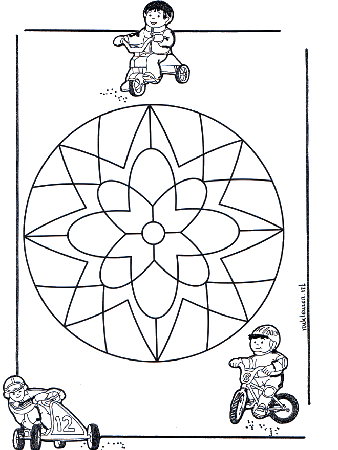 Mandala Infantil 10 - Mandalas infantiles