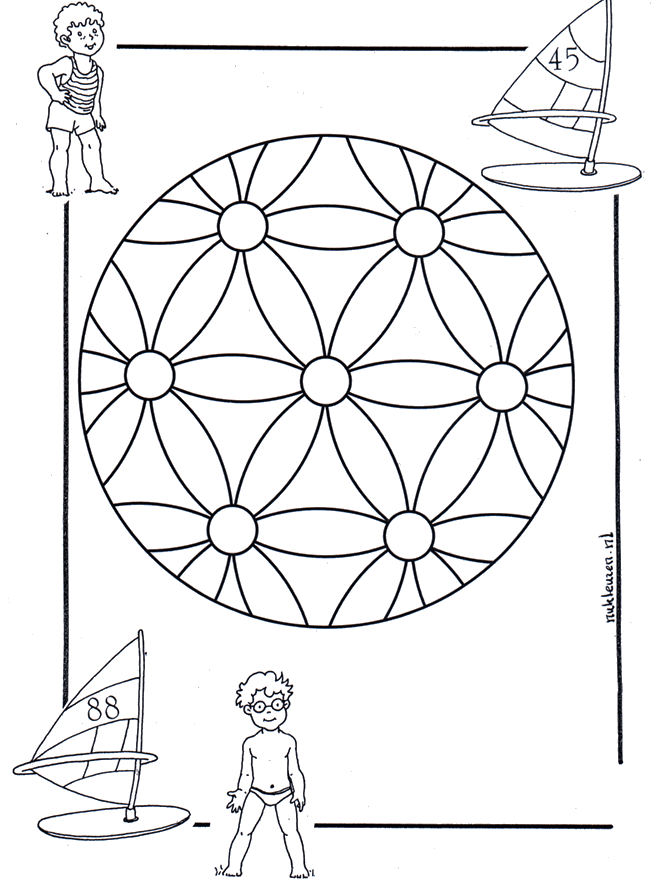 Mandala Infantil 2 - Mandalas infantiles